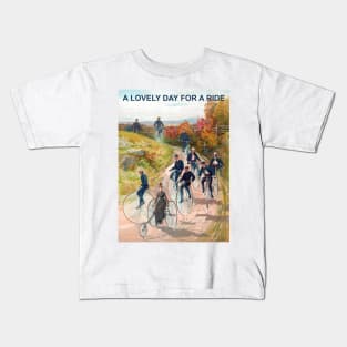 A Nice Day For A Ride Kids T-Shirt